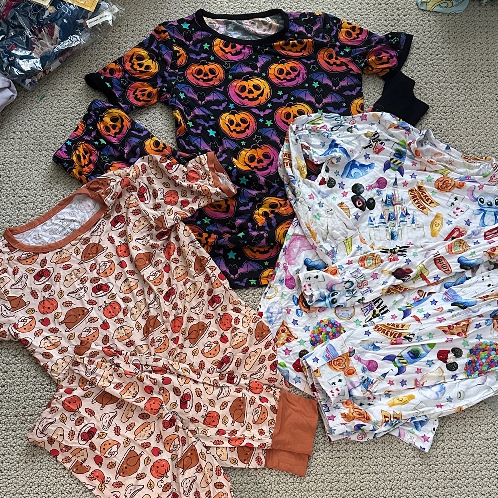 Lot of 3 pair of Charlie’s Project Pajamas size 10